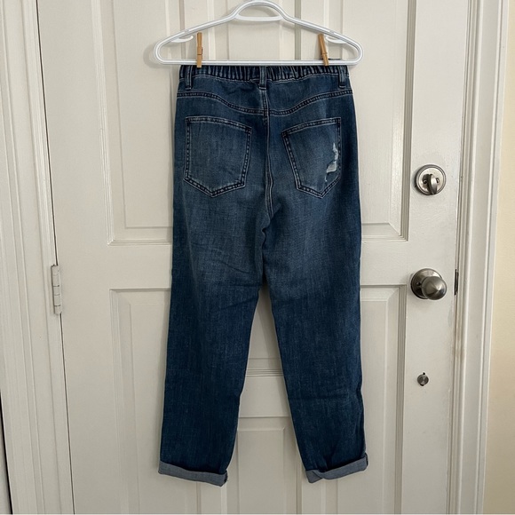 American Eagle Aerie jean joggers, black, size x-small - Picture 2 of 3